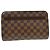 Louis Vuitton Pochette Saint Louis Damier Ebene Marrone