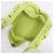 Bottega Veneta The Pouch Leather Mini Verde - vista 3
