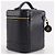 Necessaire Chanel Vintage Timeless Caviar Tall Nero - vista 3