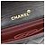 Chanel Vintage Full Flap Quilted Lambskin Small Nero - vista 4