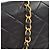Chanel Vintage Full Flap Quilted Lambskin Small Nero - vista 6