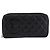 Chanel Cambon Zip Around Quilted Lambskin Long Nero
