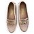 Gancini Salvatore Ferragamo Mocassini in pelle traforata beige