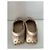 Gancini Salvatore Ferragamo Mocassini in pelle traforata beige - vista 4