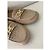 Gancini Salvatore Ferragamo Mocassini in pelle traforata beige - vista 5