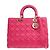 Christian Dior Lady Dior Cannage Medium Rosa