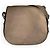Karl Lagerfeld Borsa a Tracolla in Pelle Metallizzata Taupe