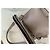 Karl Lagerfeld Borsa a Tracolla in Pelle Metallizzata Taupe - vista 7