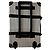 Sacai Valigia da cabina in alluminio Nero Silver hardware - vista 2