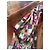 Essentiel Antwerp Abrigo largo de piel sintética marrón con forro estampado Castaño Multicolor - vista 9