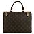 Borsa a tracolla Louis Vuitton Marignan Monogram in pelle Marrone - vista 3
