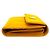 Prada Triangle Logo Plate Nylon Bi-fold Geldbörse Orange - Ansicht 5