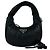 Bolsa Prada em couro Nappa acolchoado com logo Triangle Preto