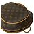 Louis Vuitton Ellipse Rucksack aus Monogram Leder Braun - Ansicht 4