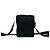 Borsa a tracolla Prada in nylon e pelle con logo triangolo Nero - vista 3