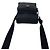 Borsa a tracolla Prada in nylon e pelle con logo triangolo Nero - vista 4