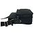 Borsa a tracolla Prada in nylon e pelle con logo triangolo Nero - vista 5