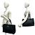 Borsa Chanel Executive Tote in pelle di vitello grana nera Nero - vista 2