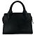 Borsa Prada Christen in pelle Saffiano con logo triangolare in metallo Nero - vista 3