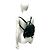 Bamboo Mini mochila GUCCI de piel charol verde con bambú - vista 2