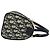 Borsa Christian Dior con motivo Trotter nera Nero - vista 6