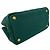 Tote Prada Canapa Triangle Logo Hardware Canvas Bag Green - view 7
