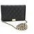 Chanel Boy Wallet on Chain quilted caviar Nero