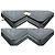 Chanel Boy Wallet on Chain quilted caviar Nero - vista 6