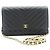 Chanel Wallet on Chain Chevron Caviar Nero
