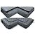 Chanel Wallet on Chain Chevron Caviar Nero - vista 6