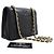 Chanel Vintage Curve CC Flap Quilted Lambskin Mini Negro - vista 2