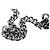 Borsa Chanel Boy in pelle caviar nera Nero - vista 9