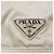 Cappello bucket Prada con logo Triangle Beige - vista 11