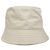 Cappello bucket Prada con logo Triangle Beige - vista 3