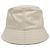 Cappello bucket Prada con logo Triangle Beige - vista 4