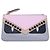 Fendi Schlüsseletui Rosa Beige Braun Pink
