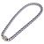 Collana a catena Fendi FF Logo Argento D'oro - vista 2