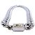 Collana a catena Fendi FF Logo Argento D'oro - vista 4