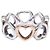 Tiffany & Co Tiffany 925 750 Sentimental Heart Ring Silber Golden