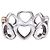 Tiffany & Co Tiffany 925 750 Sentimental Heart Ring Silber Golden - Ansicht 2