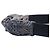 Choker in pelle GUCCI Ag925 Double Tiger Head Nero - vista 3