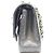 Borsa a tracolla Chanel Classic Flap in pelle caviar nera matelassé Nero - vista 2