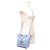 Borsa a tracolla Chanel 22 Mini con catena Blu - vista 13