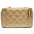 Borsa a tracolla Chanel 2023 Cruise CC Dynasty in pelle d'agnello dorata D'oro - vista 3