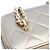 Borsa a tracolla Chanel 2023 Cruise CC Dynasty in pelle d'agnello dorata D'oro - vista 7