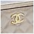 Borsa a tracolla Chanel 2023 Cruise CC Dynasty in pelle d'agnello dorata D'oro - vista 8