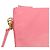 Borsa a tracolla Chanel in vitello lucido rosa corallo - vista 15
