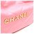 Borsa a tracolla Chanel in vitello lucido rosa corallo - vista 6