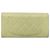 Portafoglio lungo CHANEL Matelasse in pelle d'agnello verde e oro CC Auth 197728 D'oro - vista 2