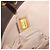 Borsa a tracolla CHANEL Wild Stitch Chain in pelle marrone e oro CC Auth yk20765V D'oro - vista 12
